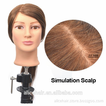 Wholesale 100% human hair training mannequin head for sale,mannequin head with hair for sale